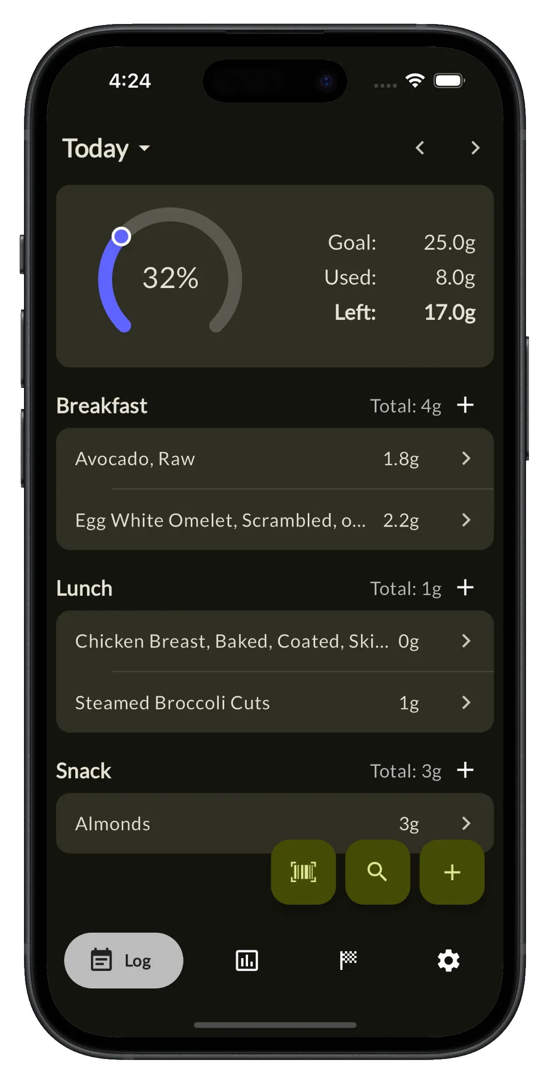 Carb Counter screenshot